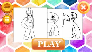 Garten Banban Coloring VI - Screenshot 1