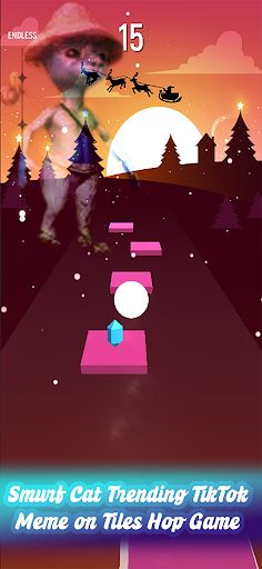 Smurf Cat: Tiles Hop - Screenshot 3