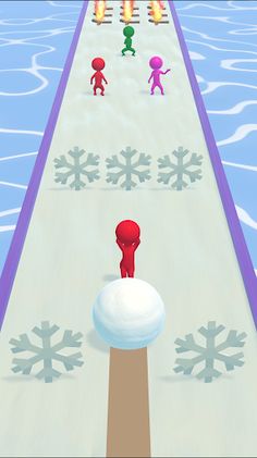 Snowball Run - Screenshot 1