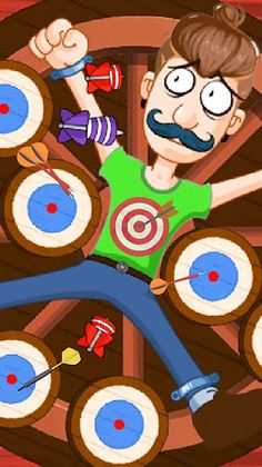 Dart Wheel-Dart Throw Champ 3D - Screenshot 1