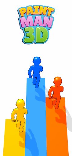 Paint Man 3D - Screenshot 1