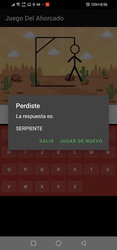 Juego Del Ahorcado - Screenshot 3