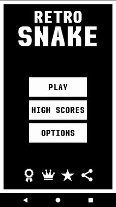 Retro Snake - Screenshot 1