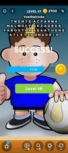 WoordSoccer Voetbal spelletjes - Screenshot 2