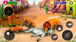 Lion Simulator Game 3D - Screenshot 1