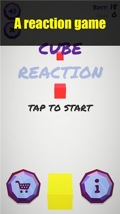 Cube Reaction: 3D Arcade Game - Screenshot 1