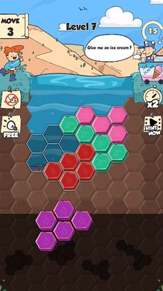 Rescue Block: Hexa puzzle game - Screenshot 3