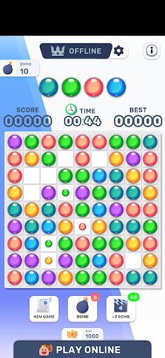 Line And Block 98 Online - Screenshot 2