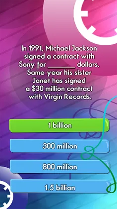 90s Music Trivia Quiz Game - Screenshot 2