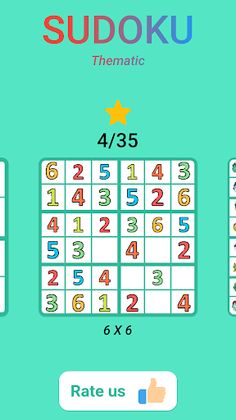 Thematic Sudoku - Screenshot 1