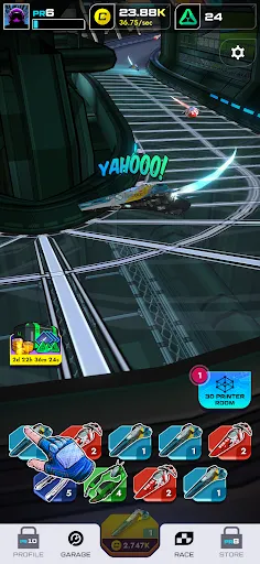 Wipeout Merge - Screenshot 1