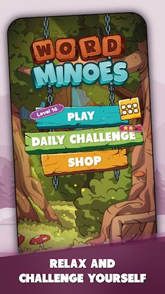 Wordminoes - Word Connect Game - Screenshot 1