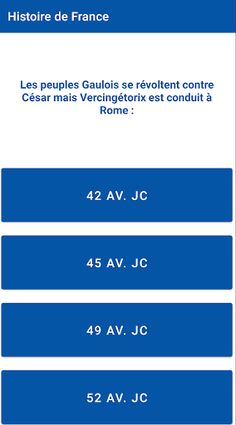 Histoire de France : dates - Screenshot 1