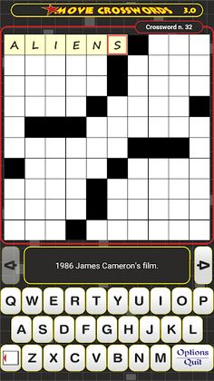 Movie Crosswords - Screenshot 2