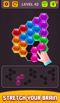 Hexa Block Puzzle: Tangram Puz - Screenshot 2
