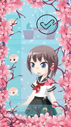 Anime Schoolgirl Avatar Maker - Screenshot 2