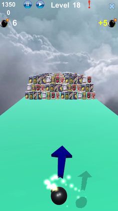 Angry Knock down Catapult Bomb - Screenshot 1