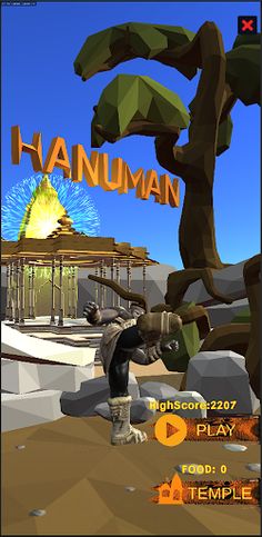 Hanuman: The Monkey God - Screenshot 2