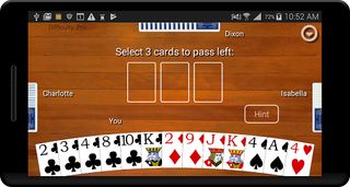 Hearts Card Classic - Screenshot 2