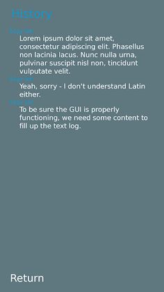 Ren'Py Android GUI Demo - Screenshot 2