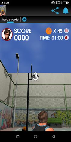 بطل كرة السلة - Screenshot 1