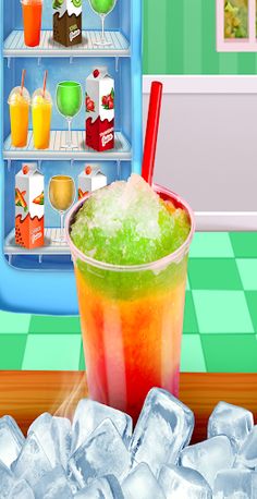 Icy Slushy Maker Cooking Game - Screenshot 1