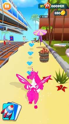My Little Horse Subway 3D - Screenshot 2