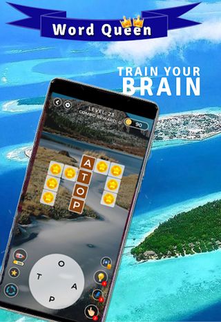 Word Queen-Challenging Offline - Screenshot 2