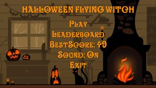 Halloween Flying Witch - Screenshot 1