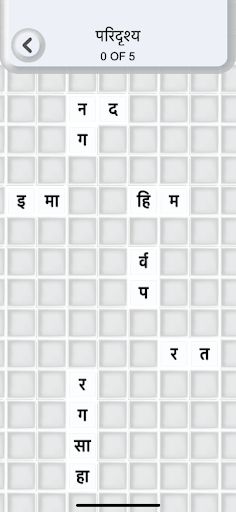 Hindi word puzzle game - Screenshot 4