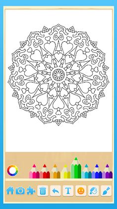 My Coloring Book Mandala - Screenshot 3