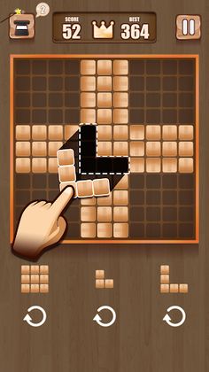 Wood Block Blitz Puzzle: Color - Screenshot 2