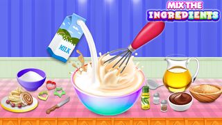 Cake Cooking: Cake Games 2D - Screenshot 1