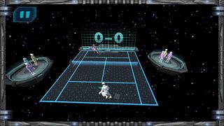 Cyber-Space Tennis - Screenshot 2