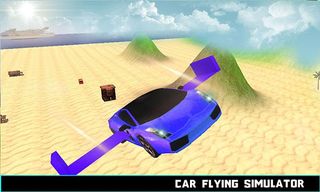 Flying Car Racing Simulator 3D - Screenshot 2