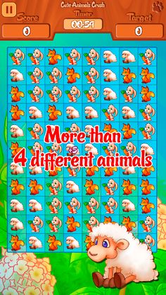 Cute Animals Crush - Screenshot 3