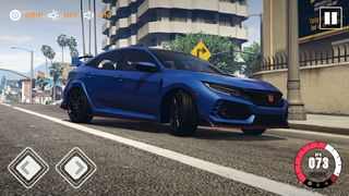 Civic Driving Game: City Drift - Screenshot 2