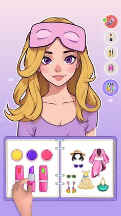 Paper Doll: Dress up DIY Games - Screenshot 1