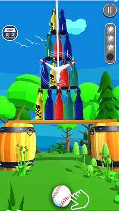 Bottle Shooting 3D - Fun Games - Screenshot 2