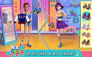 Roller Skating Girls - Screenshot 1