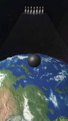 Cosmic Bowling - Screenshot 1