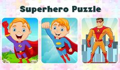 Kids Puzzles Superhero Puzzle - Screenshot 4