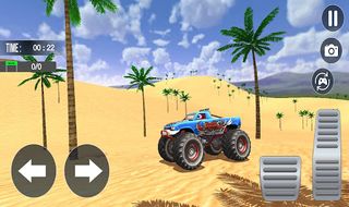 Monster Truck Desert Racing - Screenshot 1