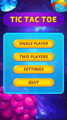 Tic Tac Toe for 2 players - Screenshot 1