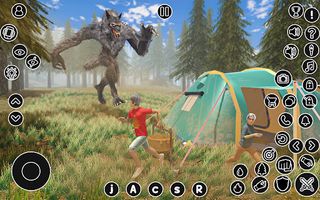 Wild Forest Werewolf Games 3D - Screenshot 1