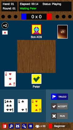 Truco - mineiro version - Screenshot 3