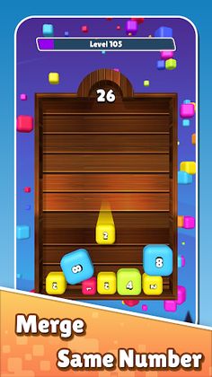 2048 3D Merge Cube Game - Screenshot 3