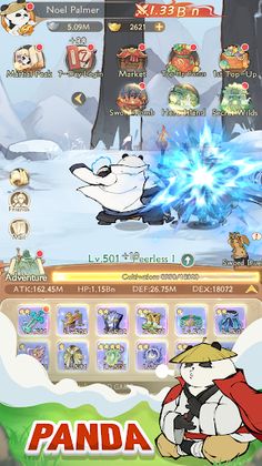 Legend of Panda: Idle RPG - Screenshot 3