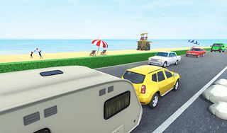 Off-Road Camper Van Truck 3D - Screenshot 1