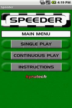 Speeder - Screenshot 1